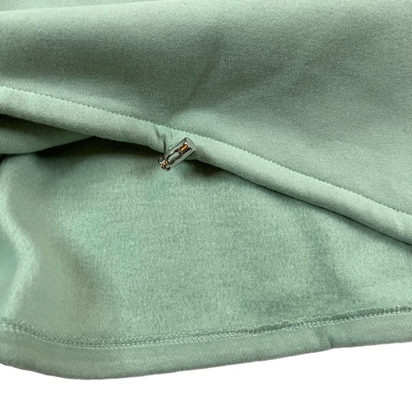 CALI BE NWT Women’s Small Green Crop Sweatshirt - Picture 4 of 7